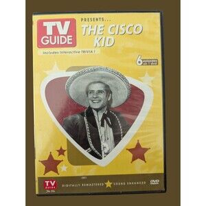 TV Guide The Cisco Kid 2005 DVD Duncan Renaldo Leo Carrillo Silver 6 Episodes